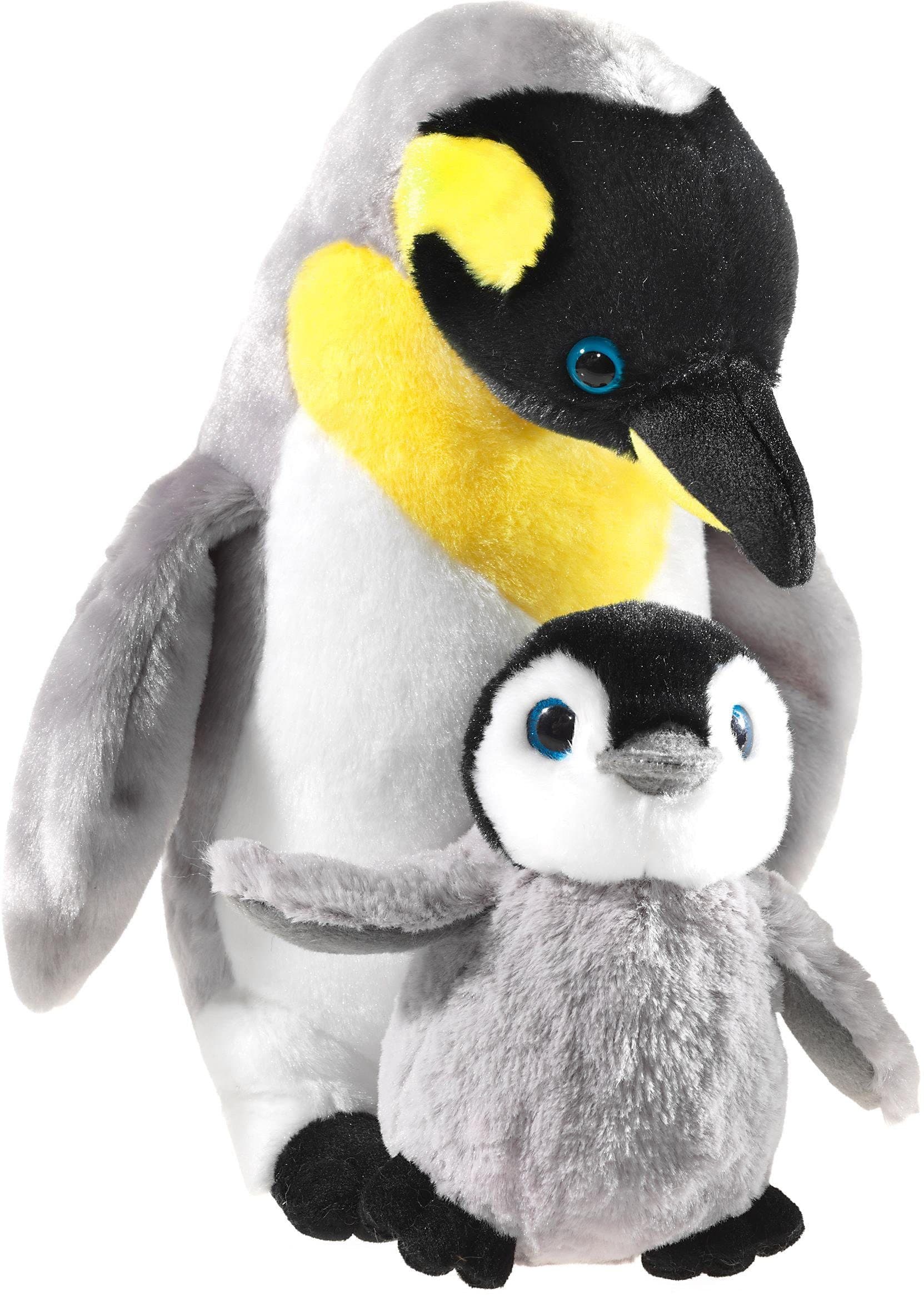 Heunec Kuscheltier Pinguin mit Baby Schwarz/Weiß - Bild 2