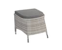 LC Garden Polsterhocker Roma Dining natur - Gartenhocker Fußbank Bild 2