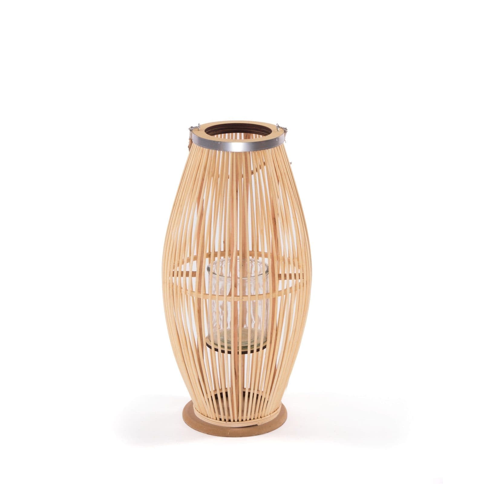 CREEDWOOD Windlicht Laterne ZYA Bambus Natur Deko 50 cm - Bild 2