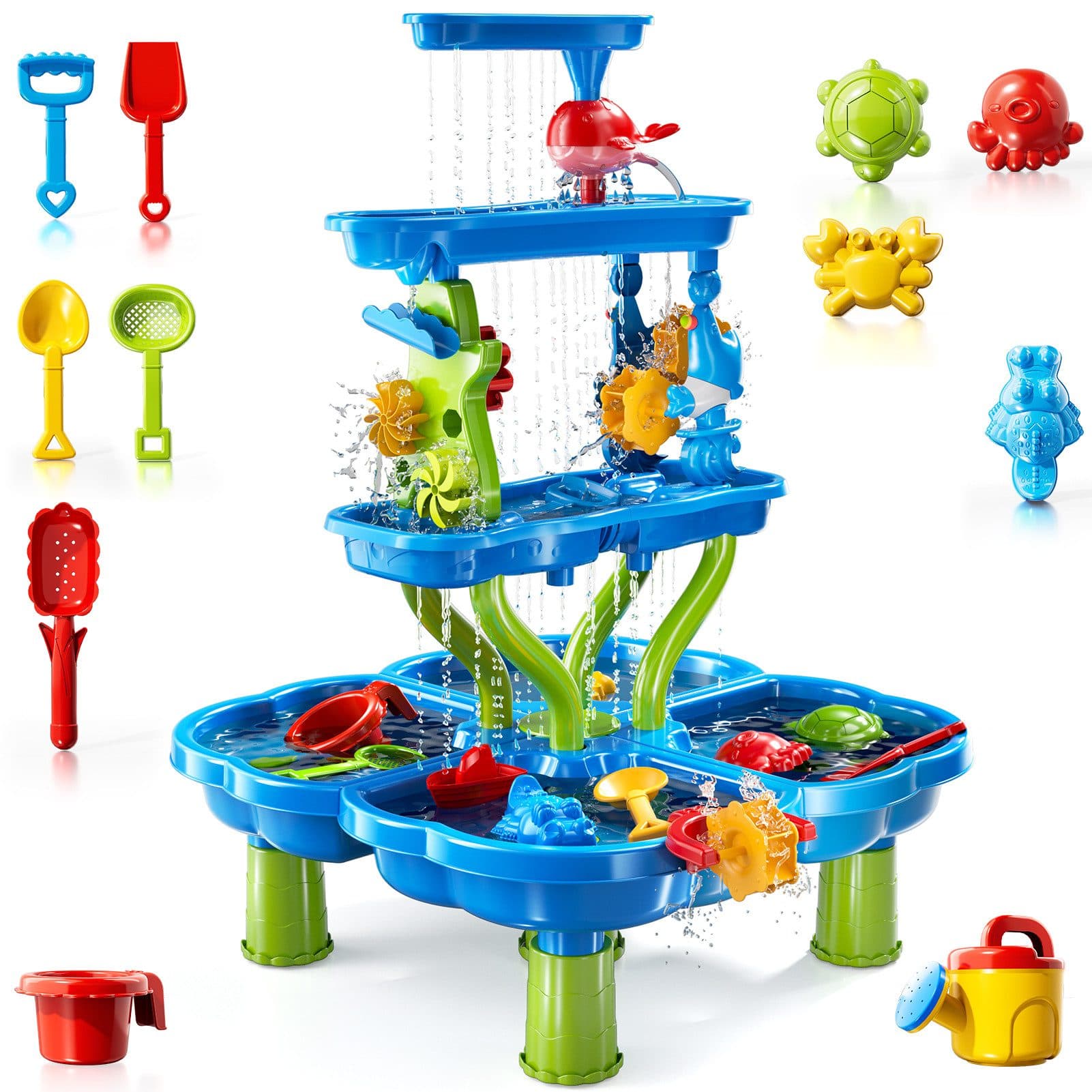 TEMI Wasserspieltisch Sand Wasser Spielzeug - Bild 2