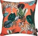 DONE. Dekokissen Panama Print Tiger Bunt 45x45cm Baumwolle Bild 2