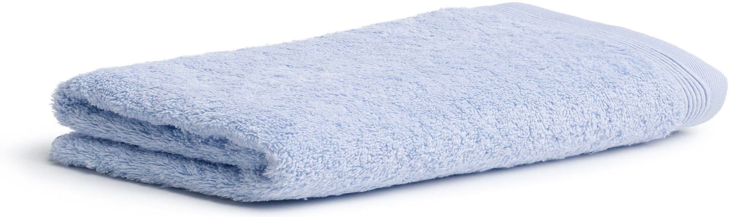 Möve Badetuch Superwuschel 100% Baumwolle Blau Bordüre - Bild 2