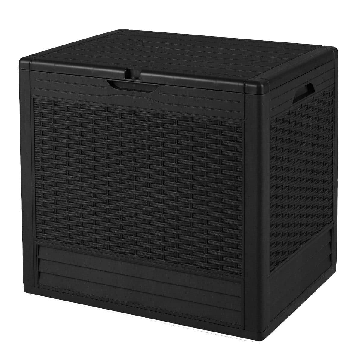 COSTWAY Auflagenbox 96L Braun Wetterfest - Bild 2
