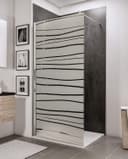Schulte Walk-in-Dusche Alexa Style 2.0 Mistral Dekor Sicherheitsglas Chromoptik Bild 2