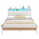 KIMENICH Polsterbett 160x200 mit LED & Ladestation Bild 2