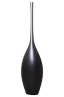 VIVANNO Bodenvase Fiberglas CHANTAL Rauchsilber Seidenmatt Bild 2