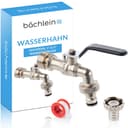 Bächlein Absperrventil Wasserhahn Garten Anthrazit mit Adapter Bild 2