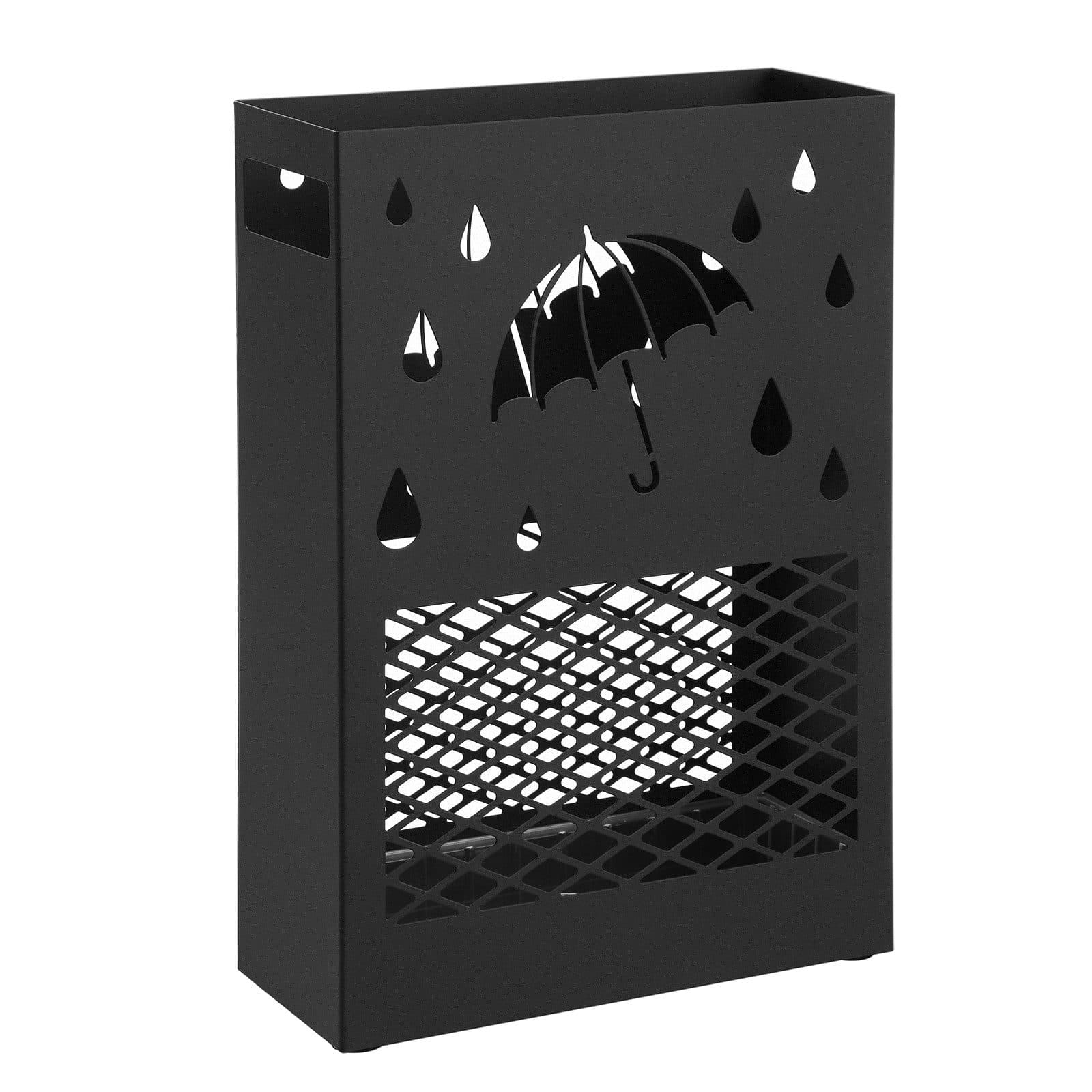 Dekorativer Schirmständer im Cutout-Design aus Metall und Stahl - Bild 2