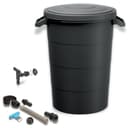 YourCasa Regentonne 80 Liter Regenfass Wetterfest Bild 2
