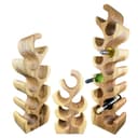 FaHome Weinregal Massiv Holz Handgefertigter Weinhalter Bild 2