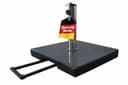 Gardissimo Sonnenschirmständer Move 40 kg Granit Edelstahl Schwarz Bild 2