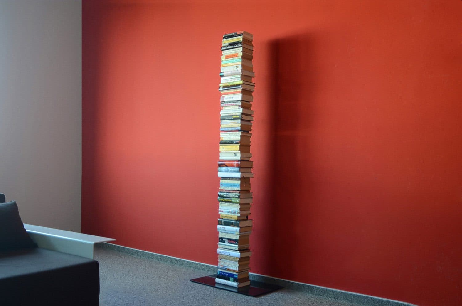 Radius Booksbaum 2 Stand groß Bücherregal Schwarz - Bild 2