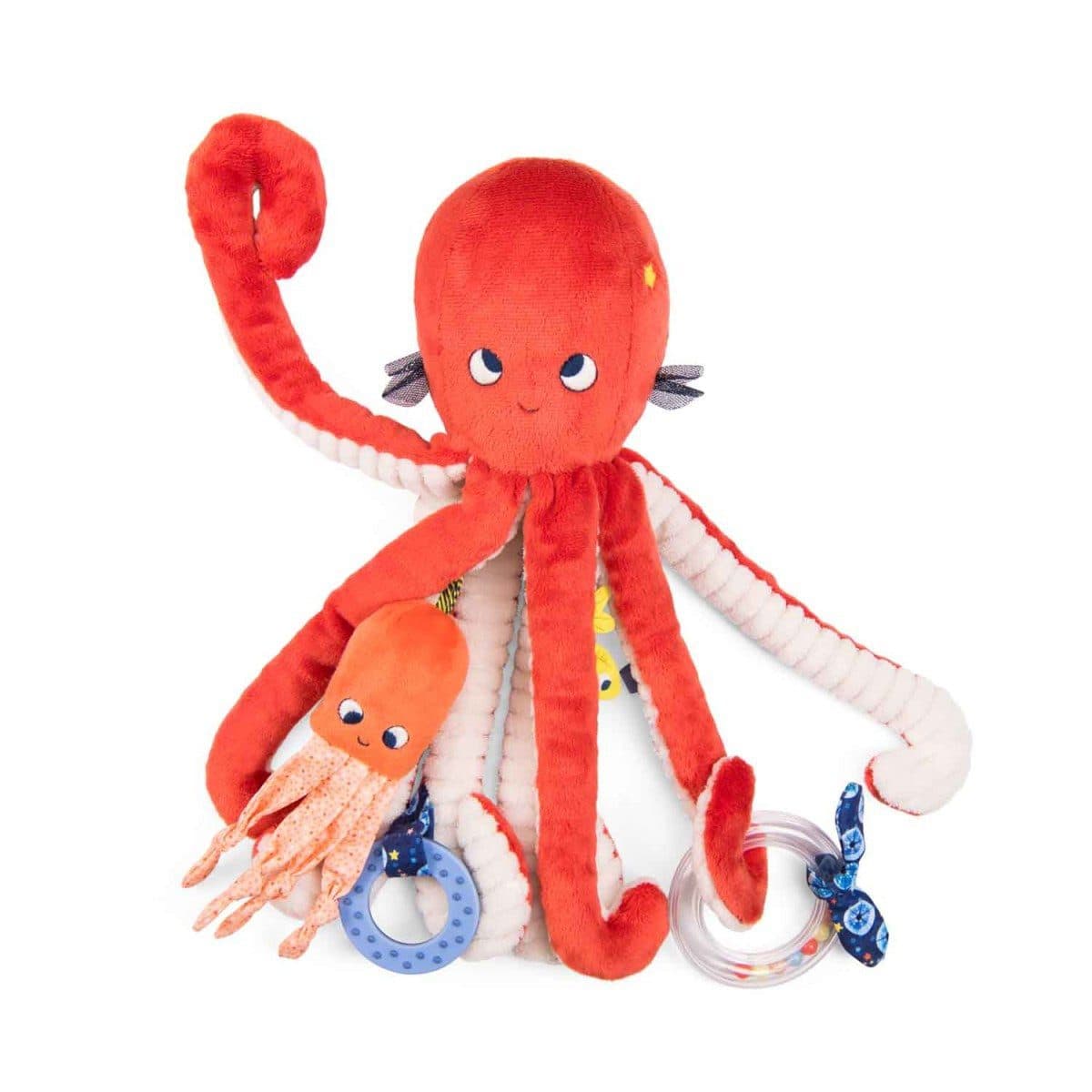 Moulin Roty Lernspielzeug Krake Aktivität Kuscheltier - Bild 2