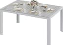 TLGREEN Gartentisch Wetterfest Aluminium mit WPC Tischplatte Bild 2