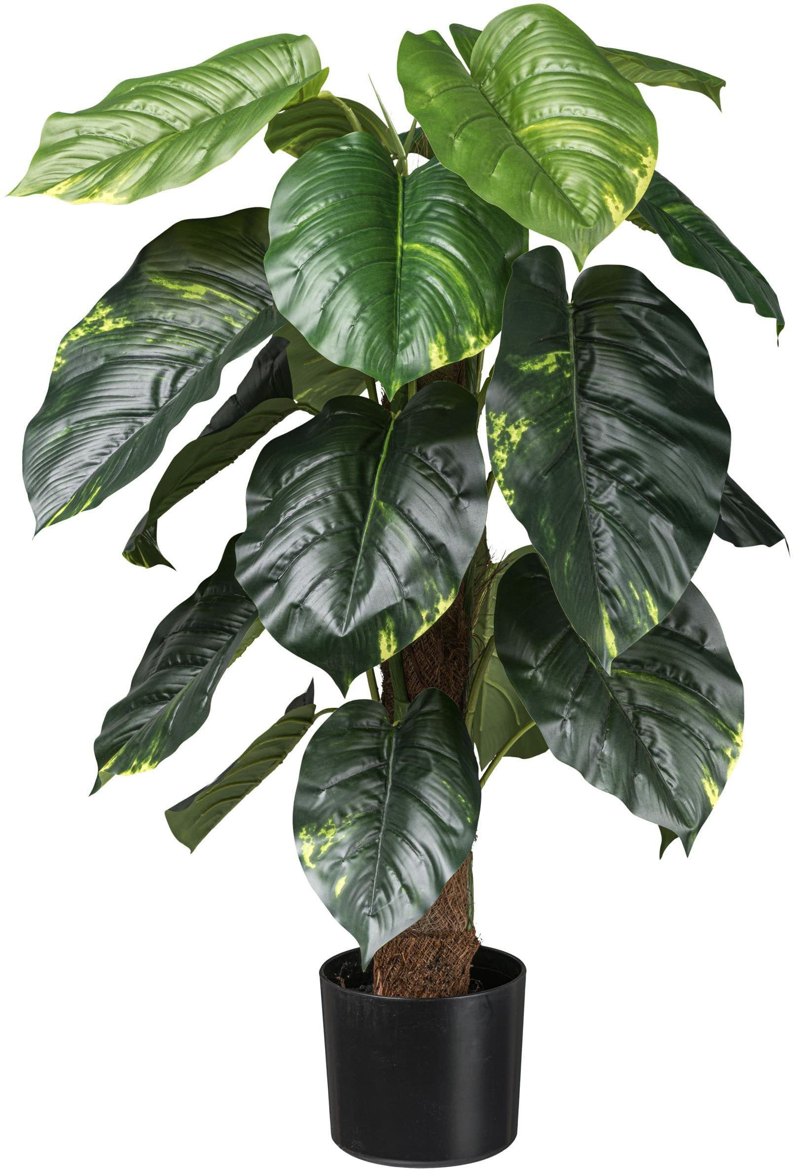 Creativ green Künstliche Zimmerpflanze Philodendron Scandens Grün 90 cm - Bild 2