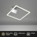 Briloner Leuchten Deckenleuchte Frame NICI Chrom/Silber LED Bild 2