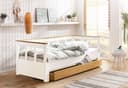 OTTO HOME AIRA Daybett Weiß Skandi Design Ausziehbar Bild 2