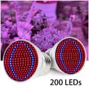 MUPOO LED Pflanzenlampe 200 LEDs Rot Blau E27 Bild 2