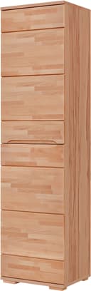 Home affaire Schuhschrank VETRO 7 Fächer Kernbuche Massivholz Bild 2