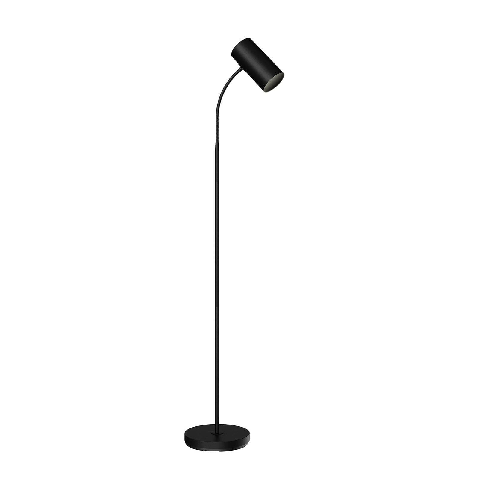 Lindby Stehlampe Karoli Metall Schwarz Flexarm - Bild 2