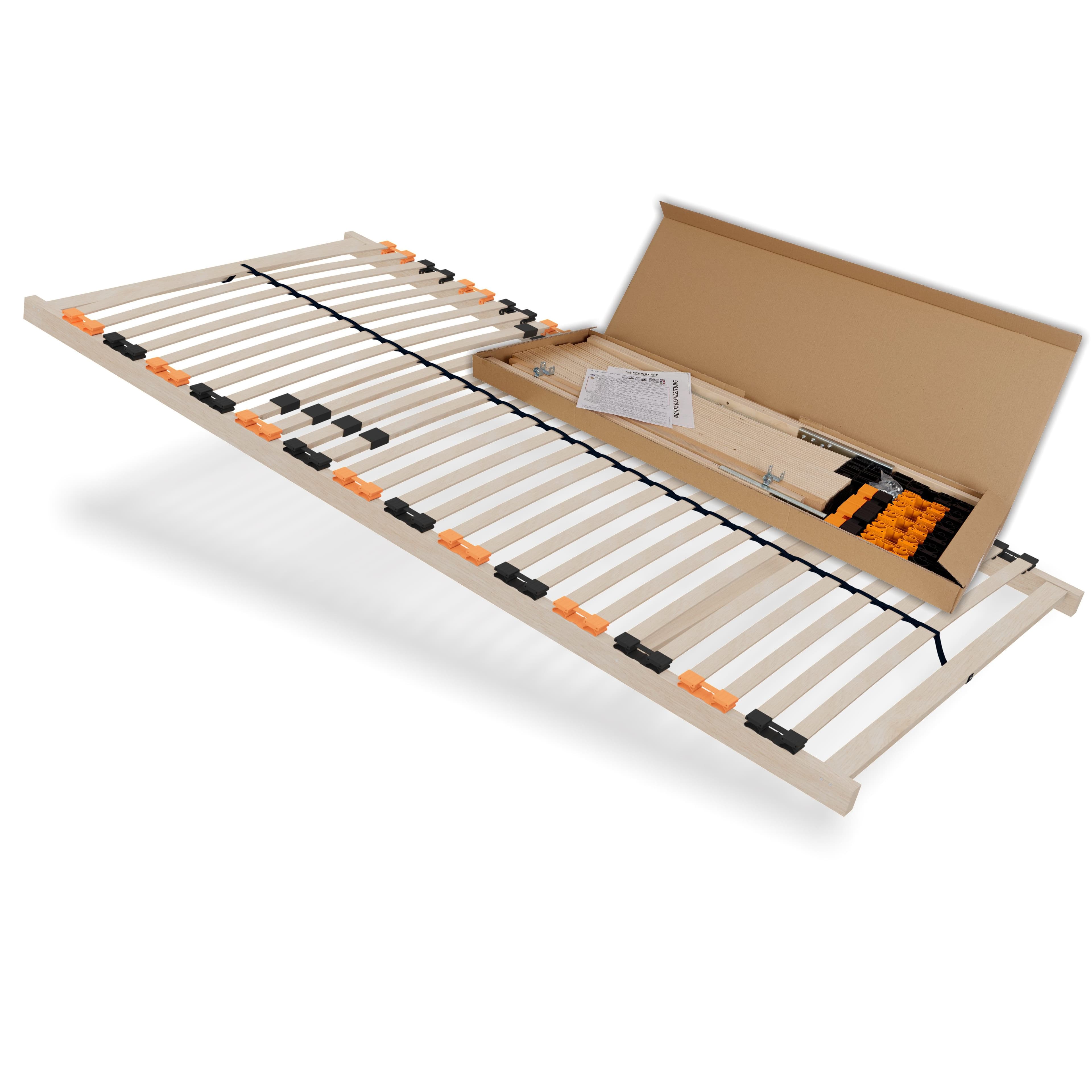 Schlaftroll Lattenrost ErgoActive 7-Zonen Orange/Grau - Bild 2