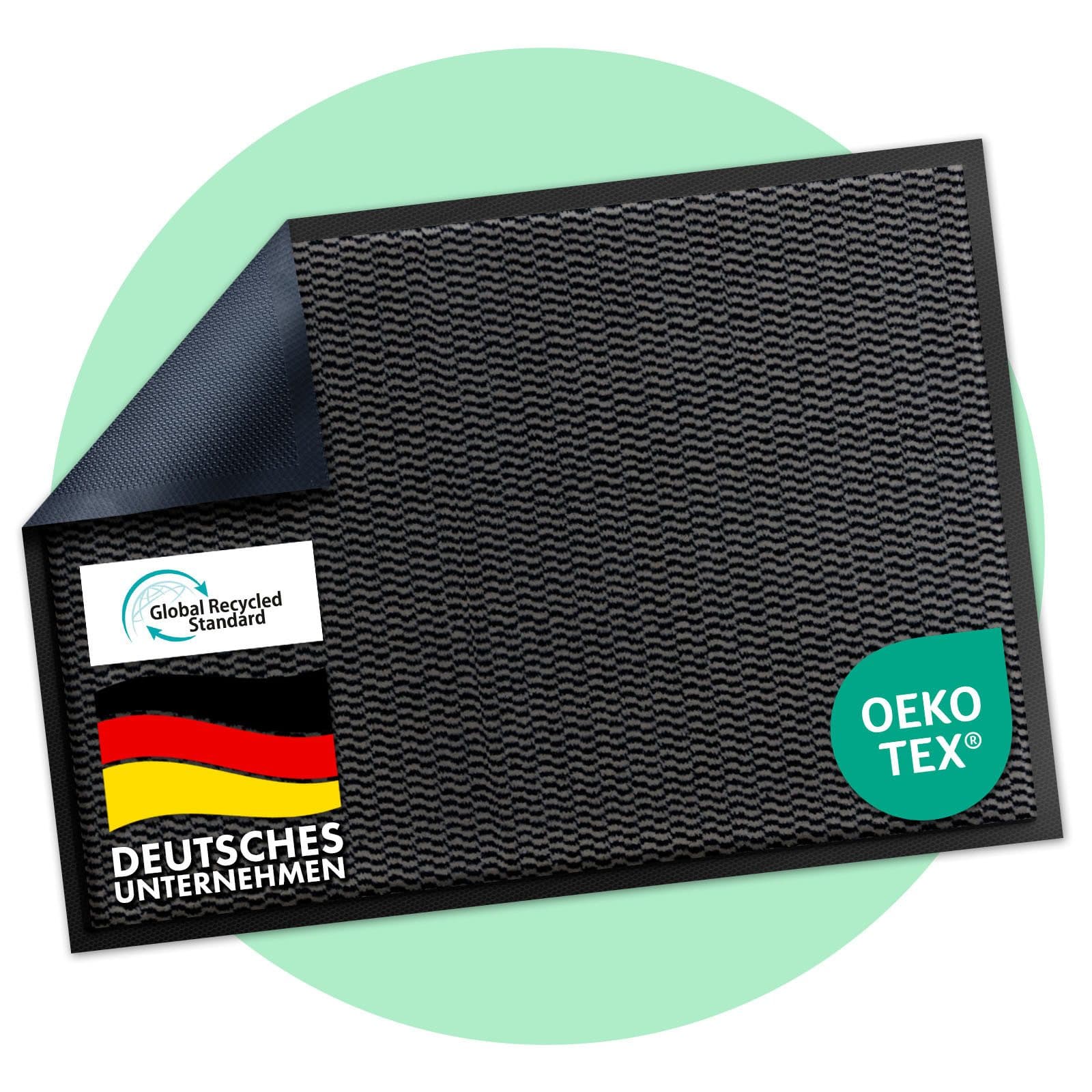 Floordirekt Fußmatte SKY Novo Anthrazit Rutschfest TPE - Bild 2