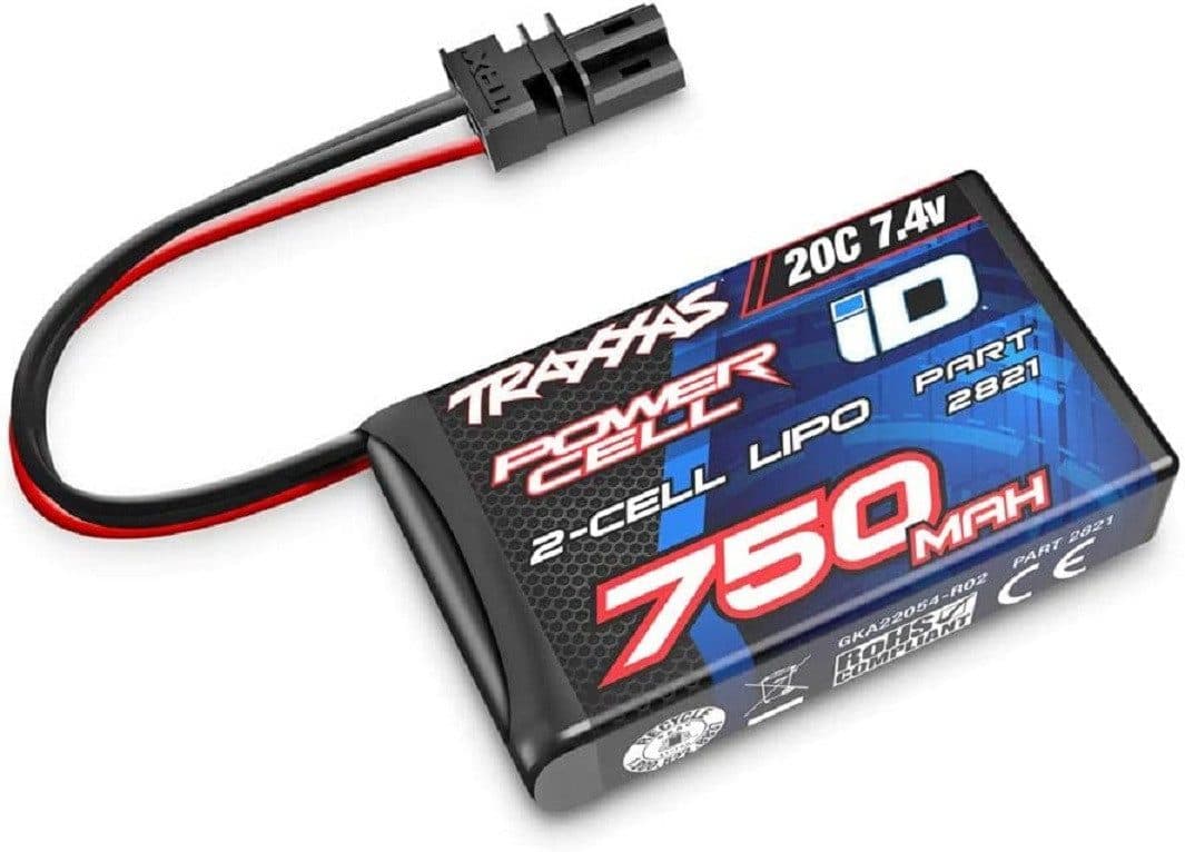 Traxxas RC-Buggy LiPo Akku 750mAh 7,4V 2S 2-Zellen 20C