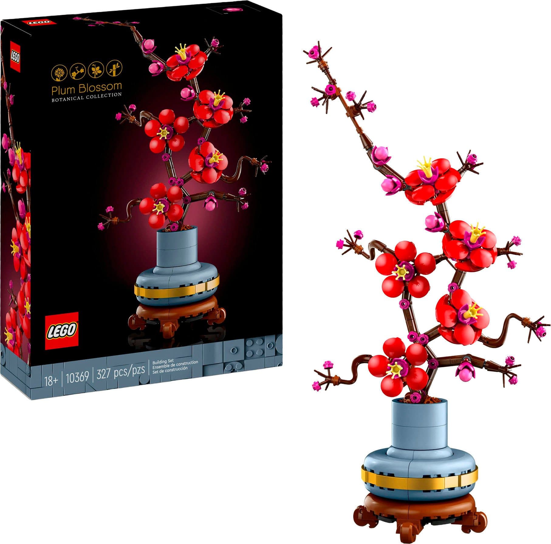 LEGO Botanicals Pflaumenblüte 10369 Bunt Modellbausatz Erwachsene - Bild 2