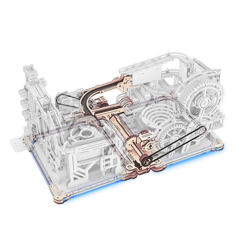 ROKR 3D-Puzzle Murmelbahn Verbindungselement Link Pack Holz - Bild 2