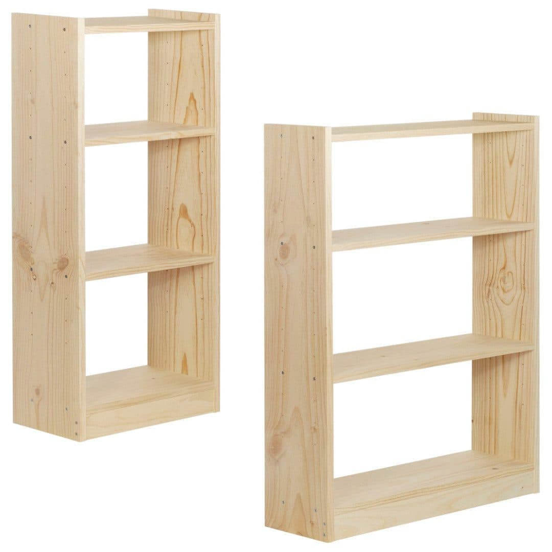 Astigarraga Kit Line Bücherregal Vollholzregal "Gala" Regalmodul mit 4 Ebenen - Bild 2