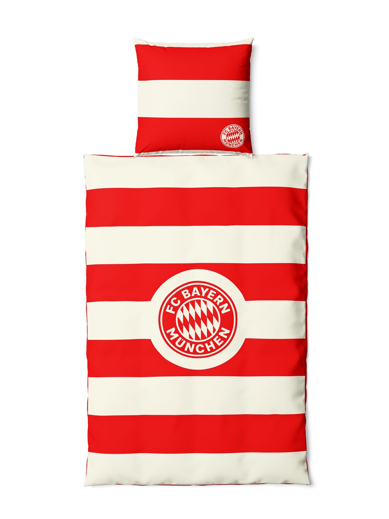 FC Bayern München Bettwäsche Microfaser Rot/Weiß - Bild 2