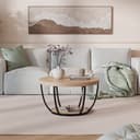 Vicco Couchtisch Arvina Goldkraft Eiche Modern Bild 2