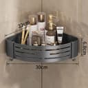Fanttik Duschregal Grau Ohne Bohren Badezimmer Organizer Bild 2