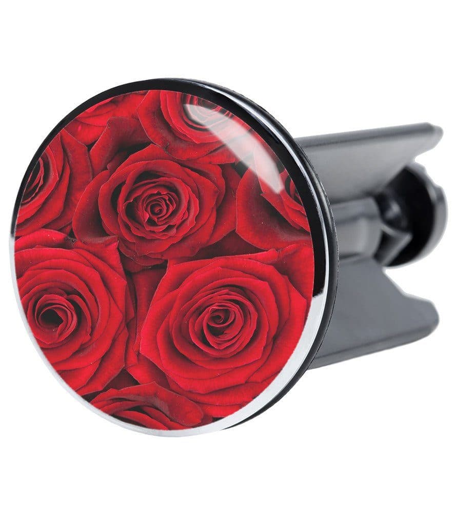 Sanilo Waschbeckenstöpsel Rosen Ø 4,0 cm Hochwertig Universell Mit Motiv 100% Wasserdicht - Bild 2
