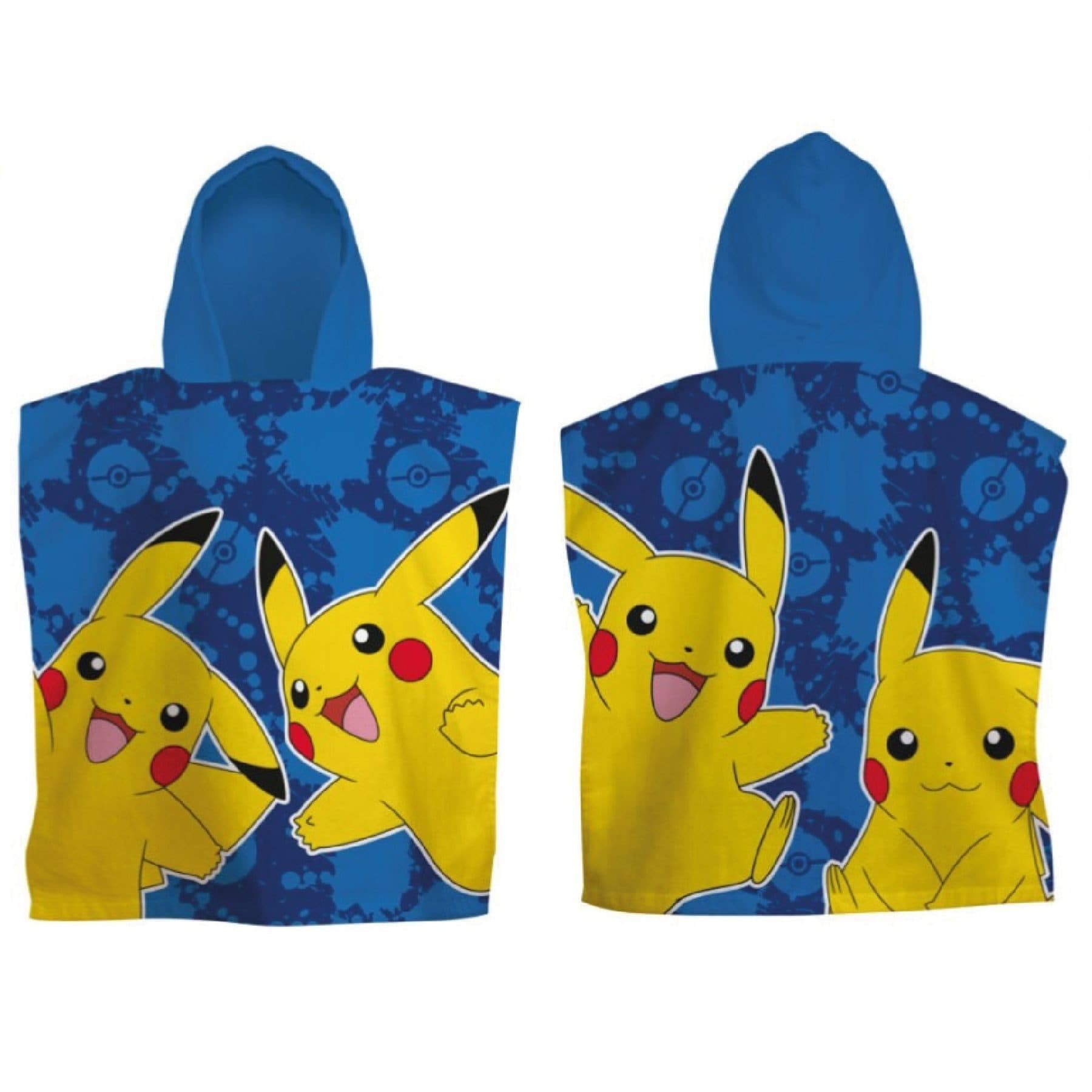 POKÉMON Badeponcho Mikrofaser Pikachu