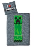 MTOnlinehandel Minecraft Kinderbettwäsche 100% Baumwolle I Love Minecraft Bild 2