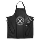 FC Schalke 04 Grillschürze und Handschuh-Set Schwarz Grau Bild 2