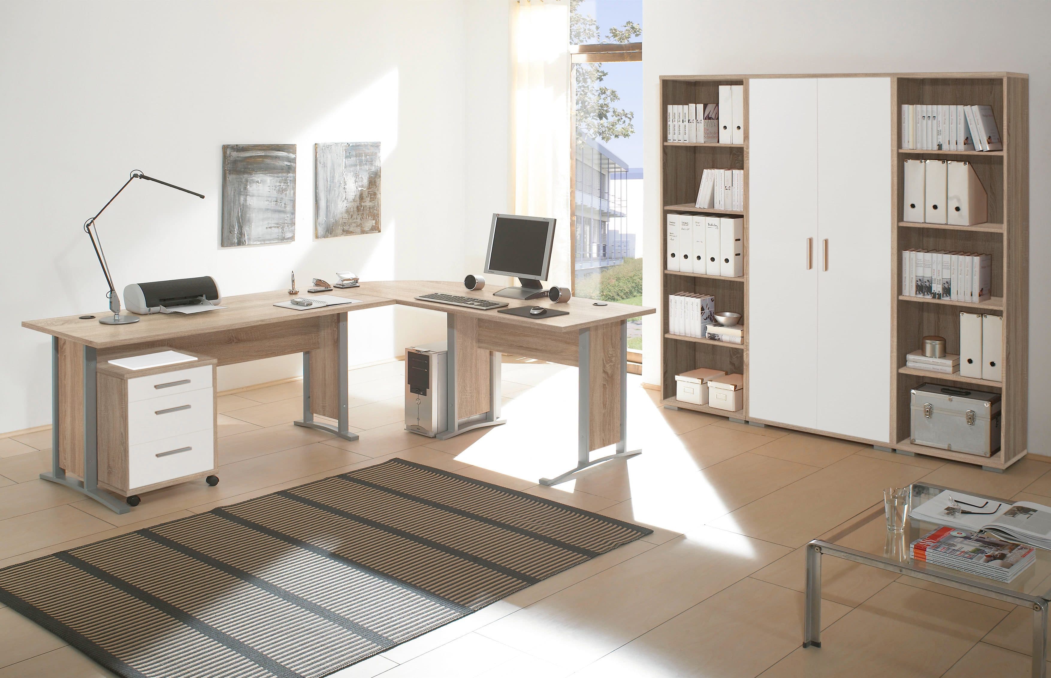 moebel-dich-auf Aktenschrank OFFICE LINE 7-tlg. Arbeitszimmer - Bild 2