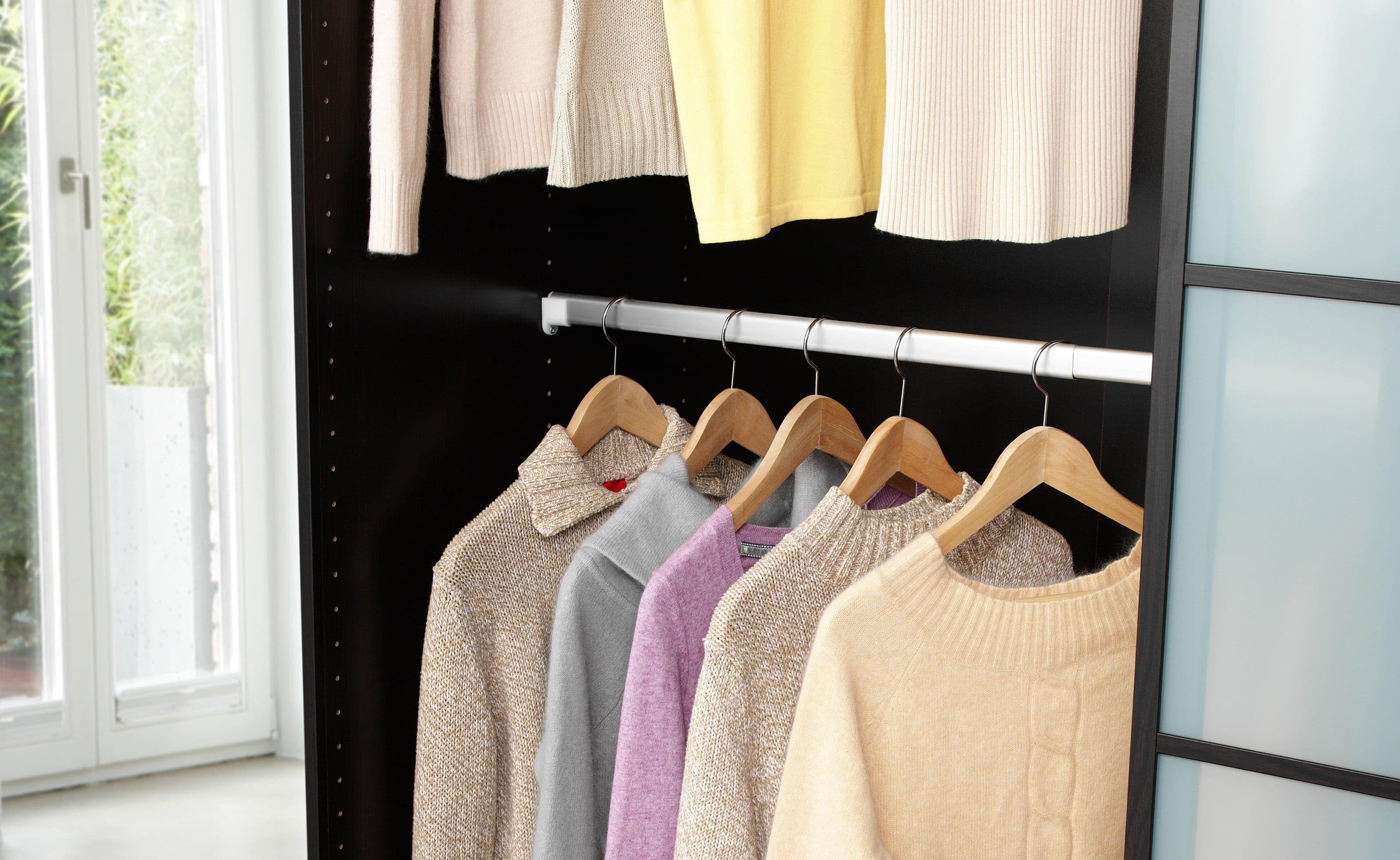 Verstellbare Kleiderstange (2er Set)