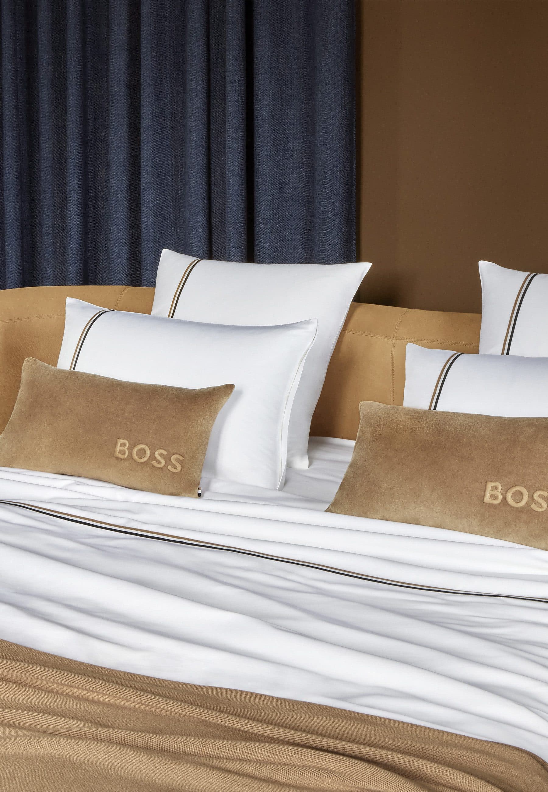 BOSS Home Bettwäsche BLINEA Satin Weiß 2-teilig - Bild 2