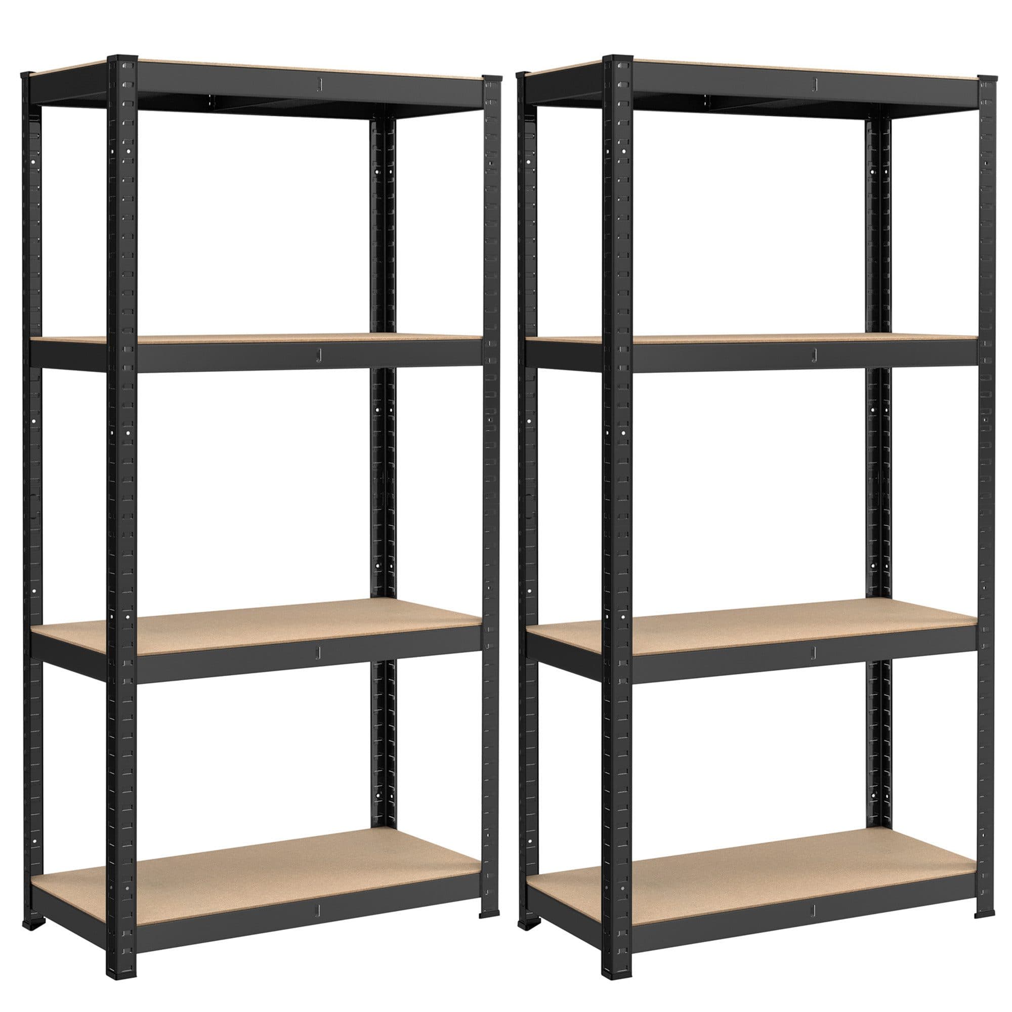 SONGMICS Standregal Küchenregal 2-tlg. Silber/Schwarz 40 x 80 x 160 cm - Bild 2