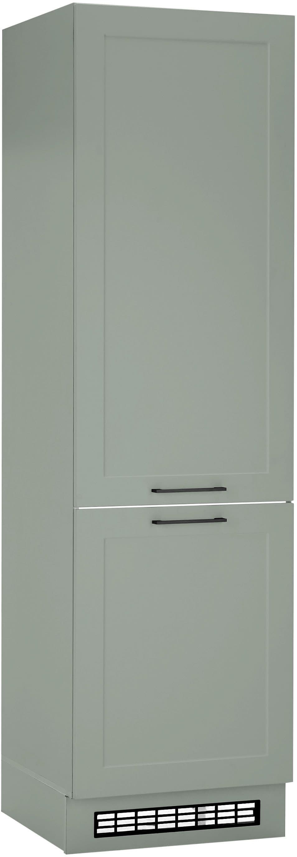 Kühlumbauschrank BASIC BY BALCULINA Marsi Grün mit Soft-Close - Bild 2