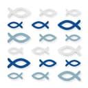 itenga Streudeko Fische 144er Pack Holz 3 Größen 3 Farben Bild 2