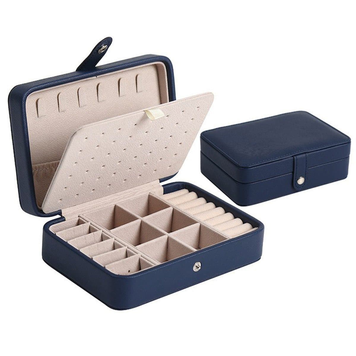 XDeer Schmuckkasten Tragbar Schmuckbox Klein Schmuckaufbewahrung - Bild 2
