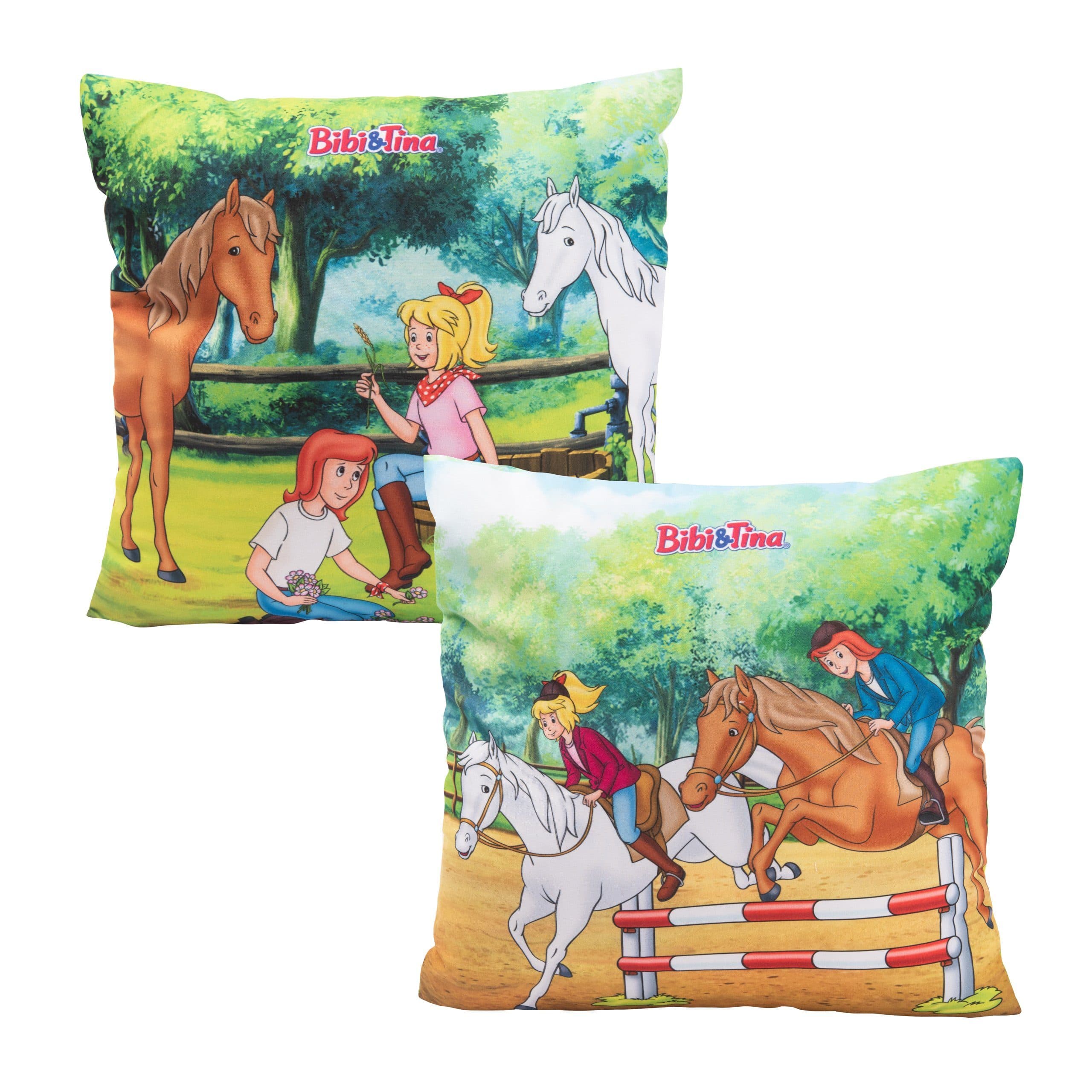 United Labels Dekokissen Bibi & Tina Polyester 30x30 cm - Bild 2