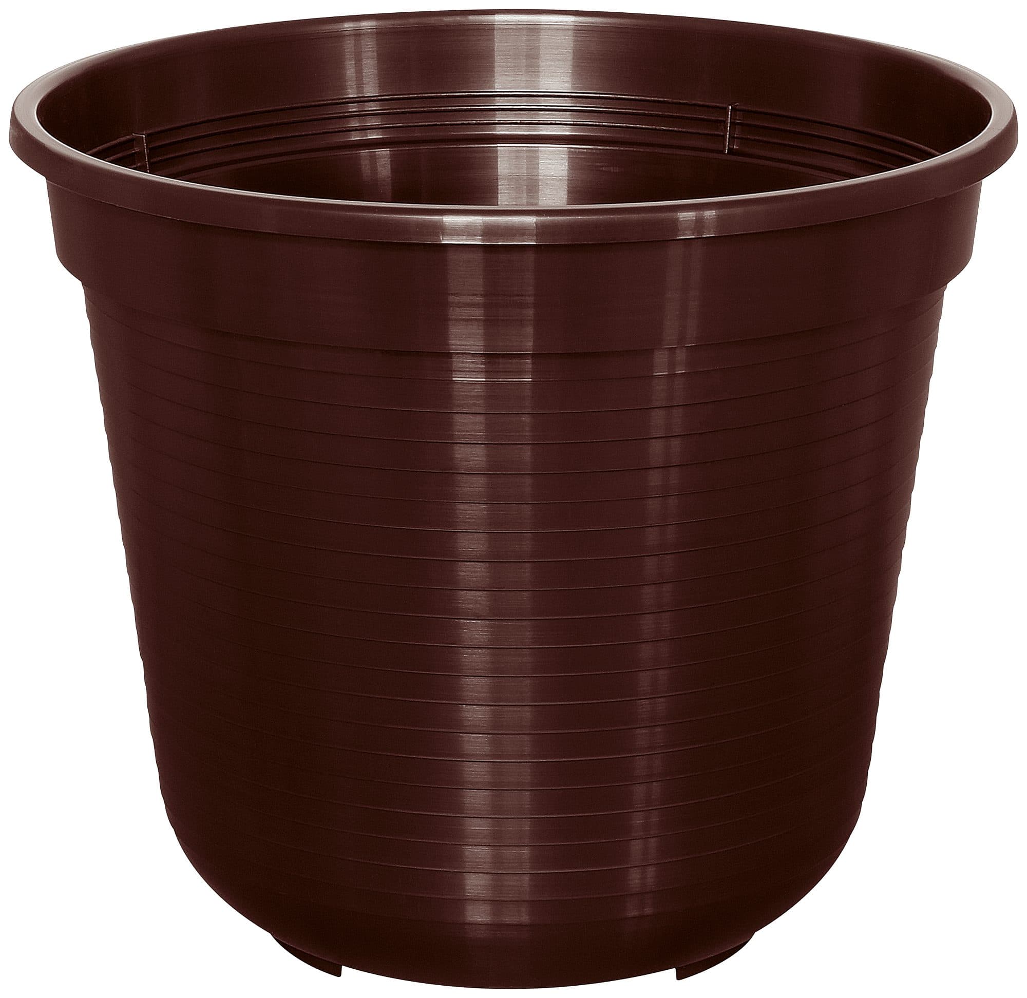 Geli Blumentopf Standard 20 cm braun