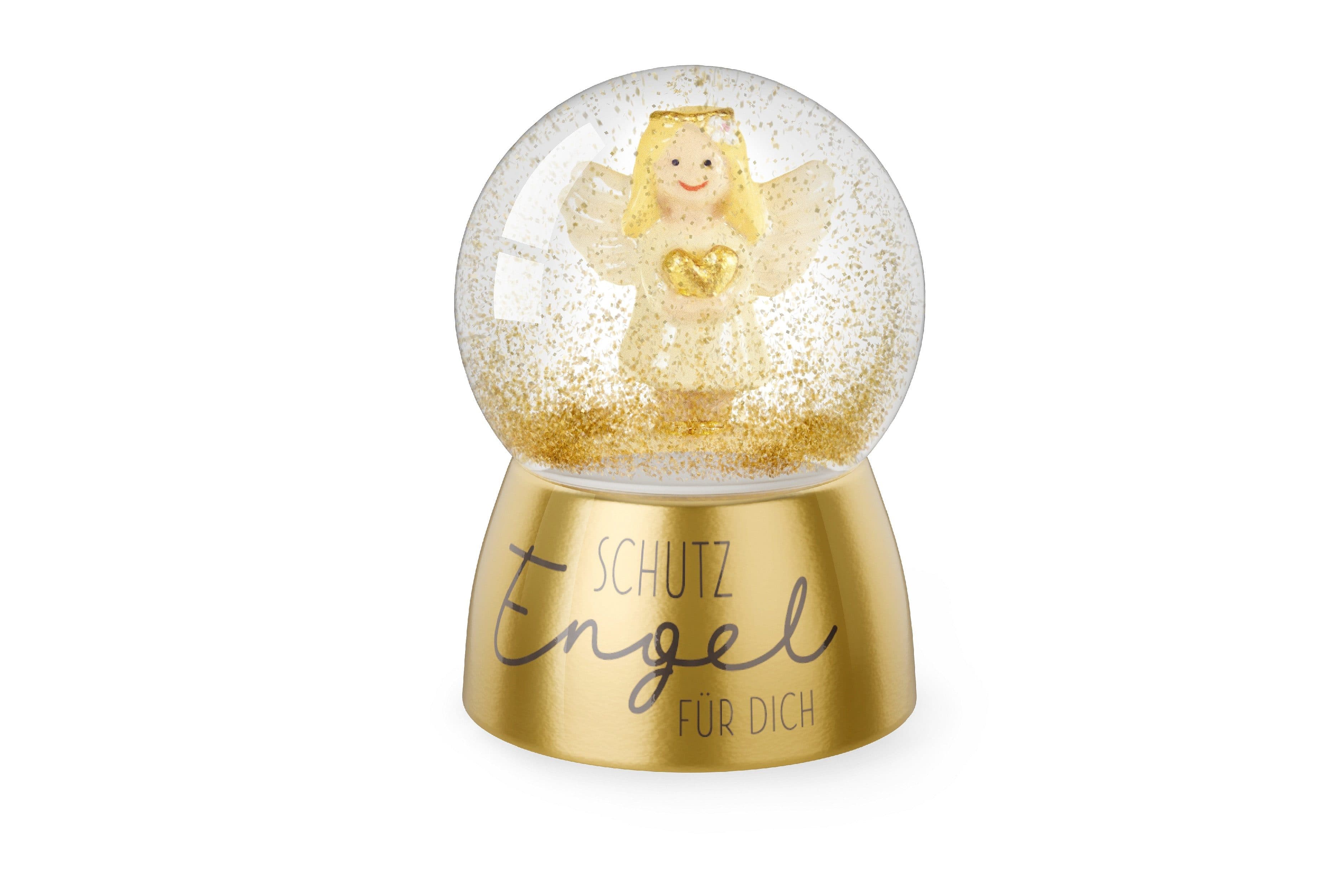 La Vida Glitzerkugel Schutzengel Bunt