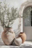 TPFLiving Kunstdruck Italienische Landschaften Mittelmeer Motive Zitronen Blumen Leinwandbild XXL Bild 2
