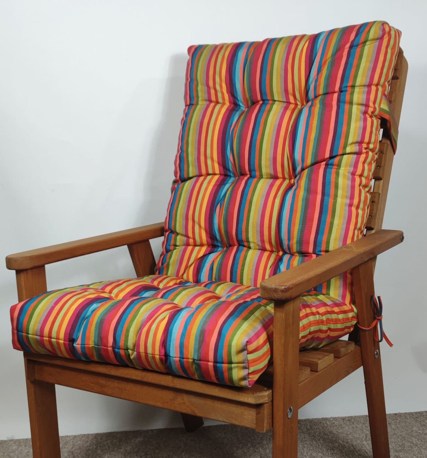 Rattani Hochlehnerauflage Polster Gartenstuhl Teflon Caribe - Bild 2