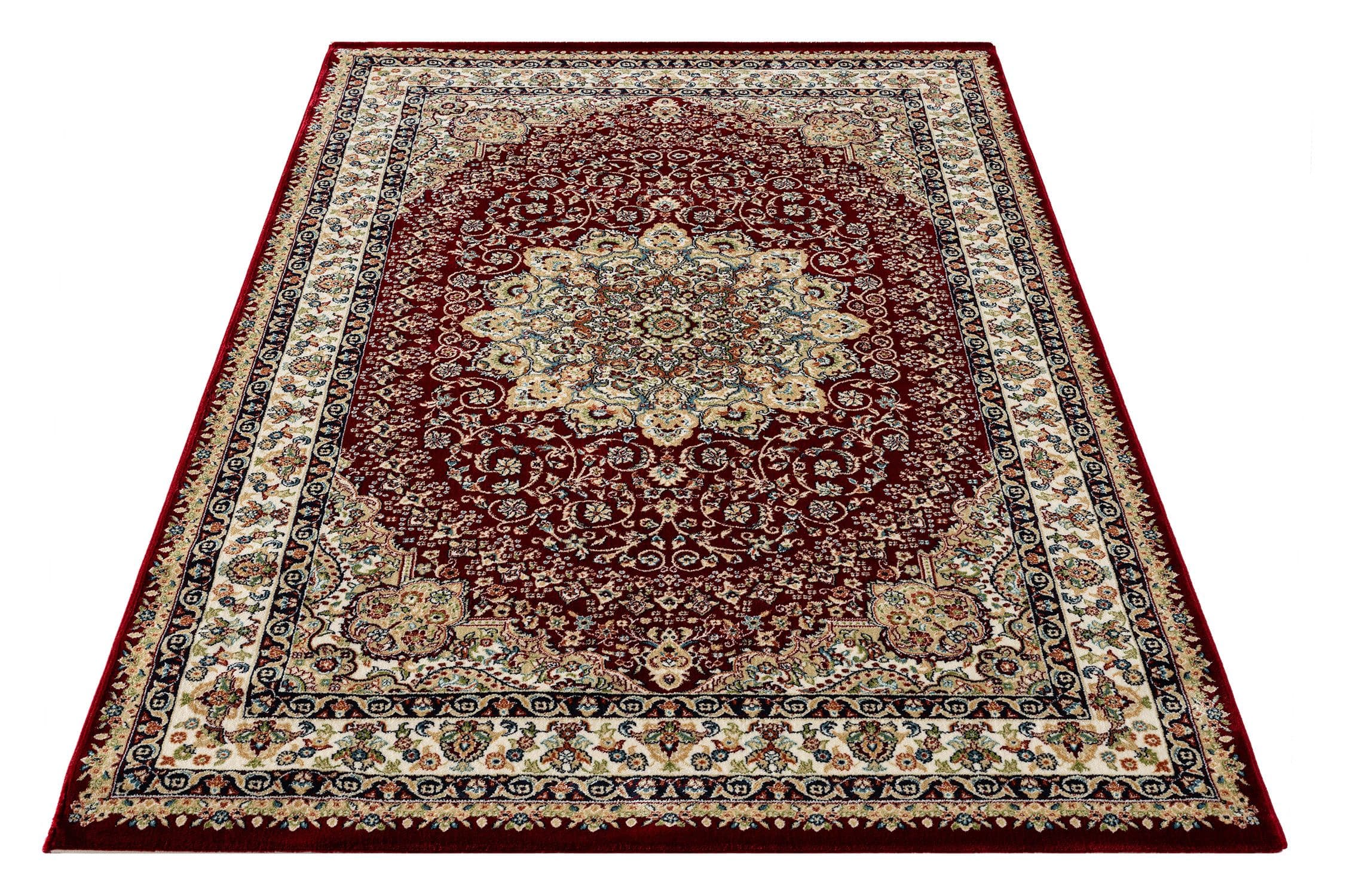Carpetilla Designteppich Asfahan Orientalisch Burgunderrot - Bild 2